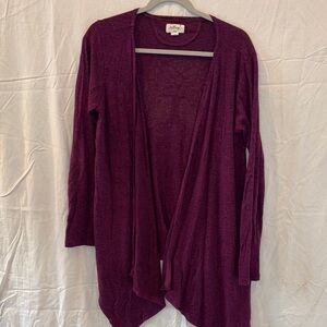 Elegant Women's Pinkish purple  Cardigan